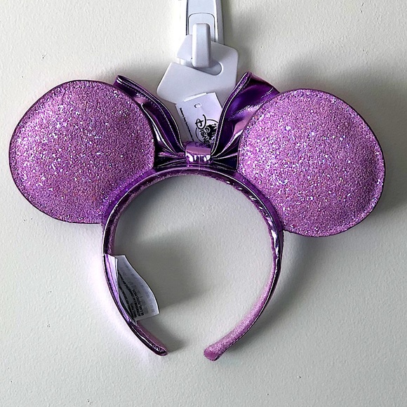 💜Lavender Minnie Mouse Ears💜 - Picture 2 of 5